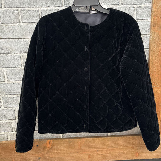 EF QLTD VEL JKT BLK S