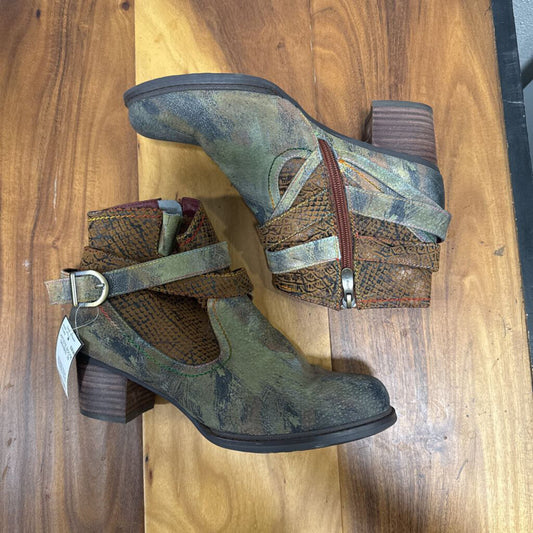 L'ARTISTE,LARTISTE BOOTIE ,GRN/BRN ,39