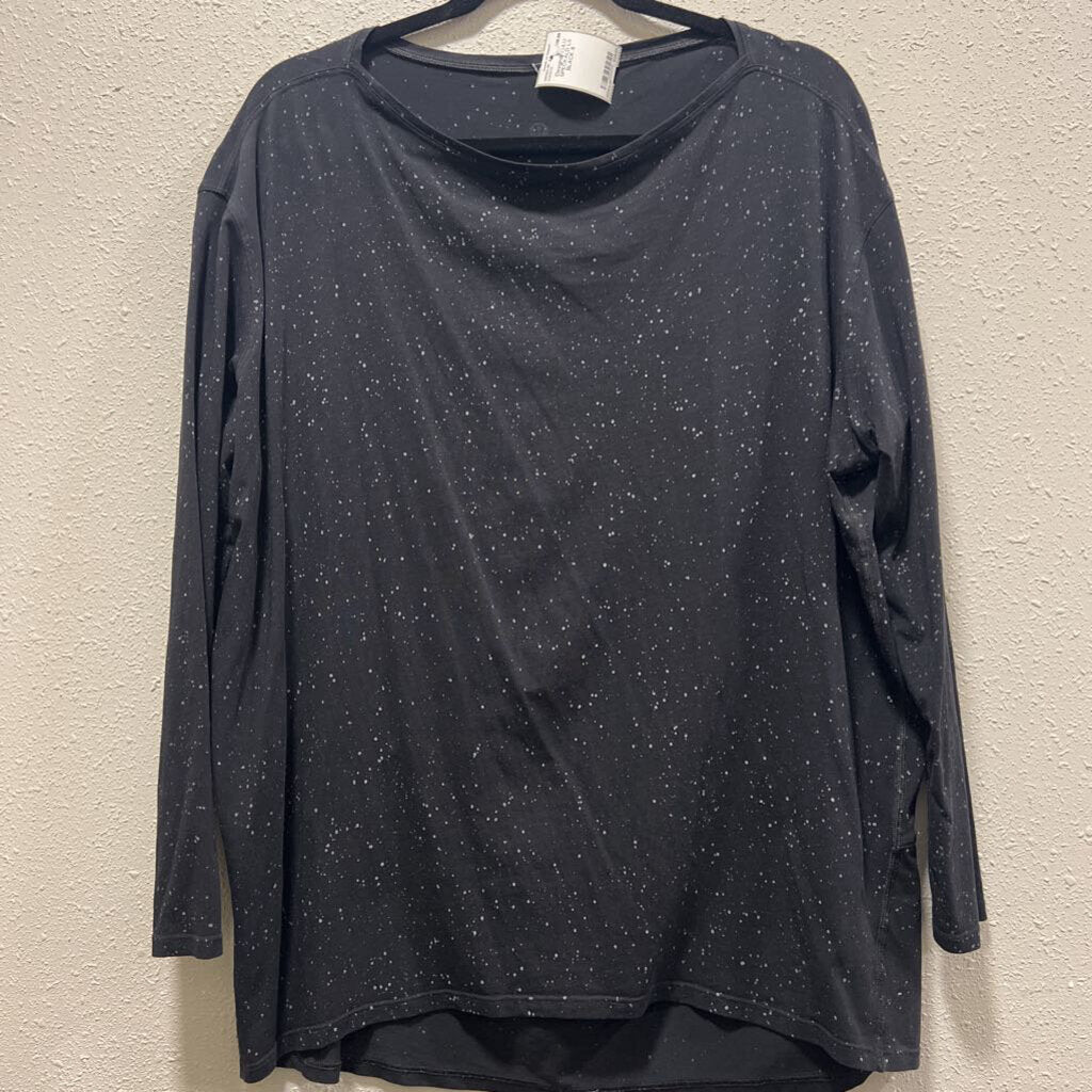 LULULEMON,LULU SPECKALD LS,BLACK,8