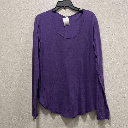 LULULEMON,LULU LS,PURPLE,8