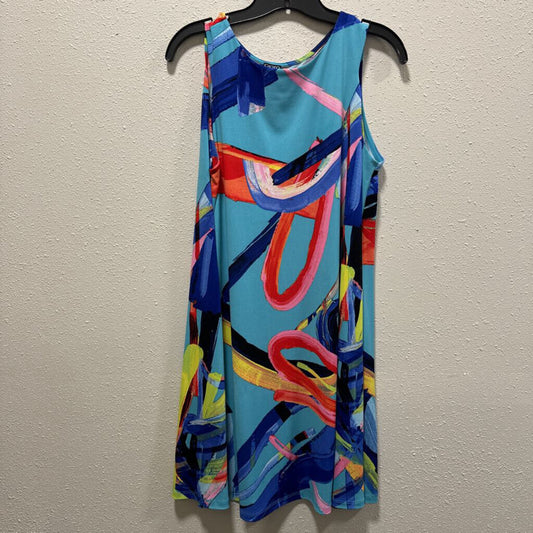 CLARA SUN WOO,CSW TANK,BLU/MULTI,M