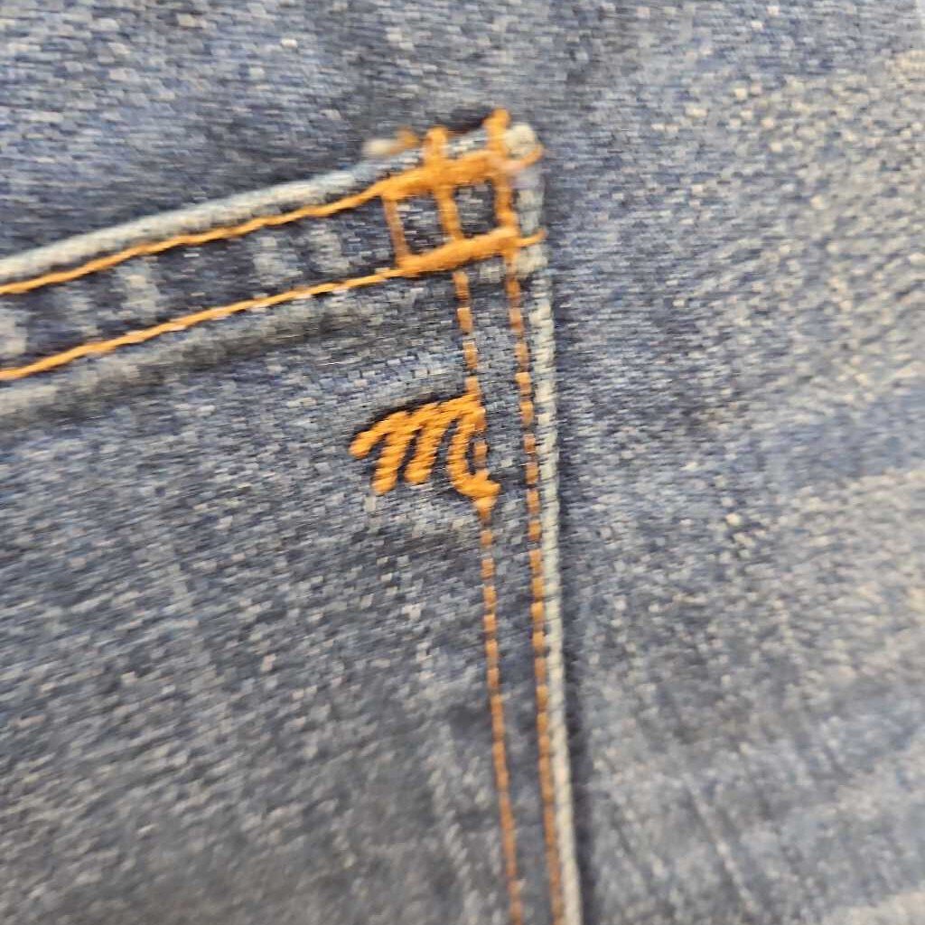 MADEWELL,MADEWELL DENIM SHORT,BLUE,24
