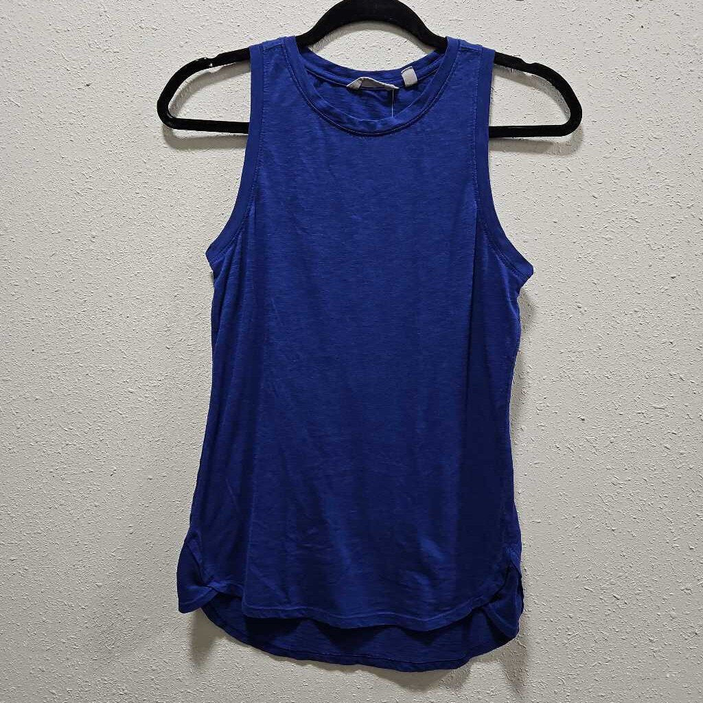 ATHLETA,ATHLETA TANK TOP ,BLUE,XXS