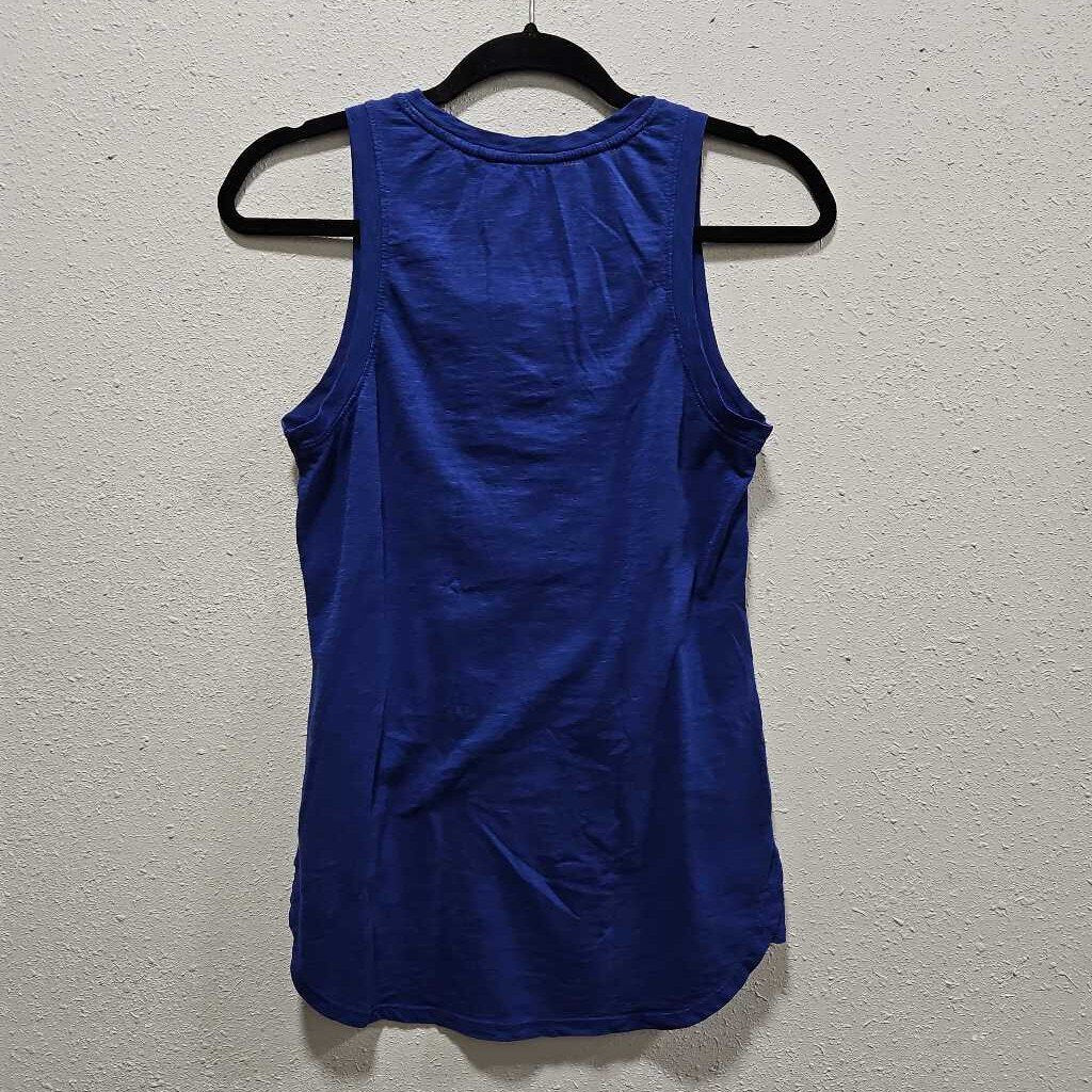 ATHLETA,ATHLETA TANK TOP ,BLUE,XXS