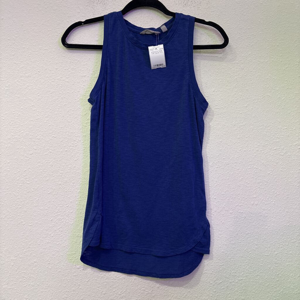 ATHLETA,ATHLETA TANK TOP ,BLUE,XXS