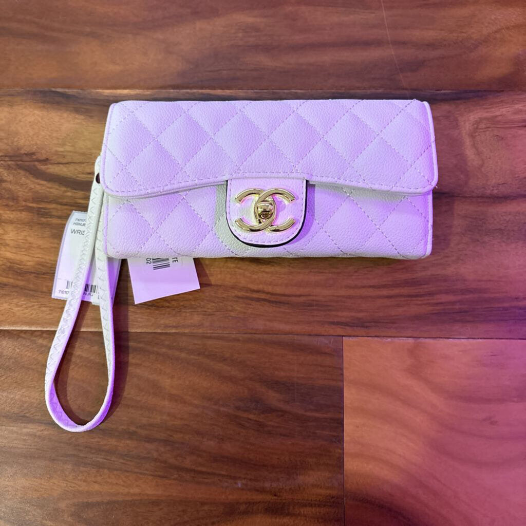 (DUPE) CHANEL,WRISTLET/WALLET,RED
