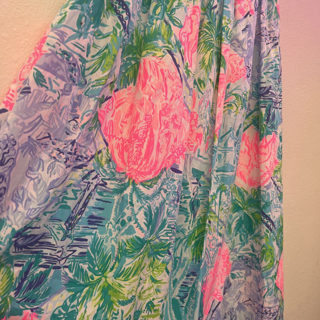 LILLY PULITZER,BOHEMIAN QUEEN SKIRT,MULTI,2