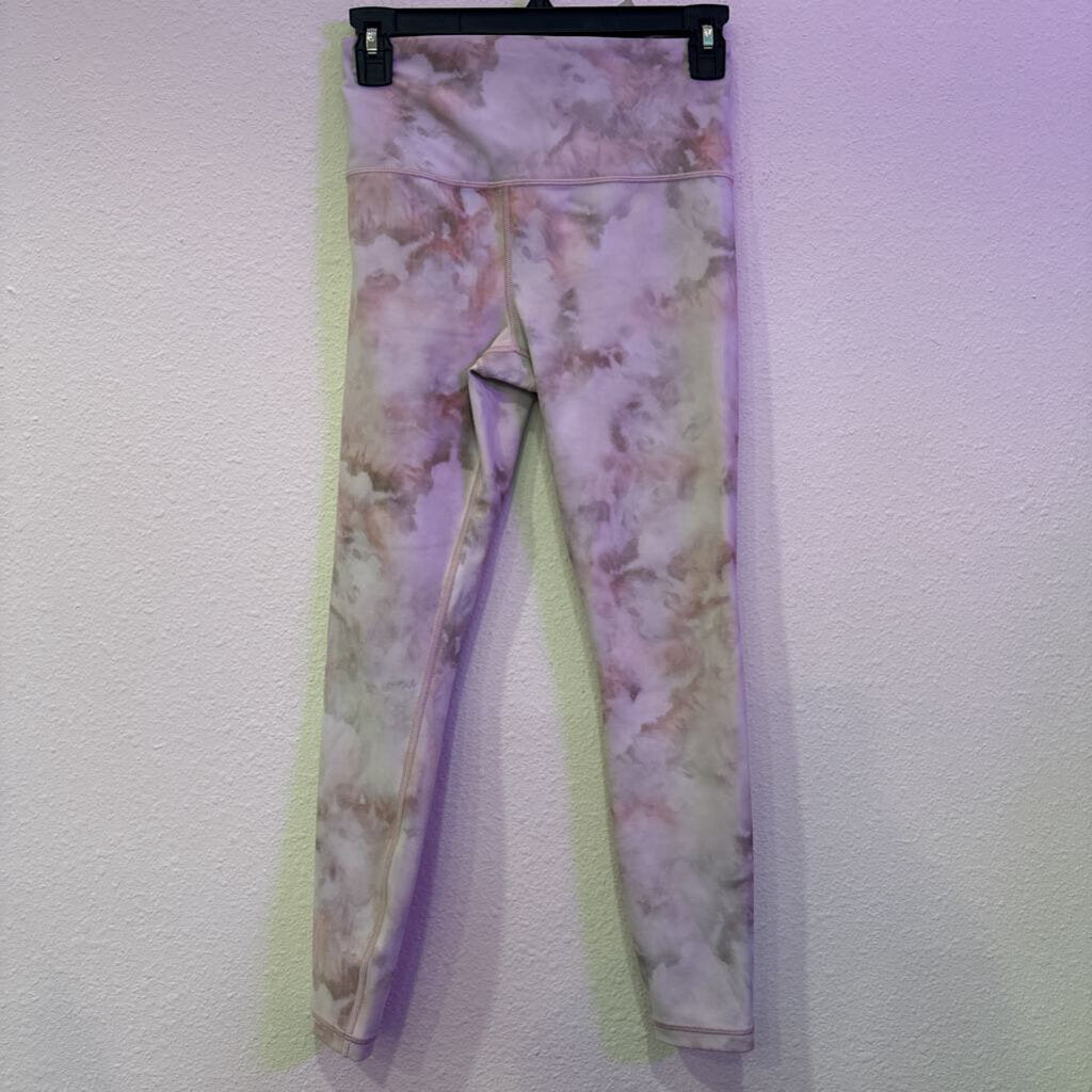 ATHLETA,TIE DYE LEGGING,GRAY,XS