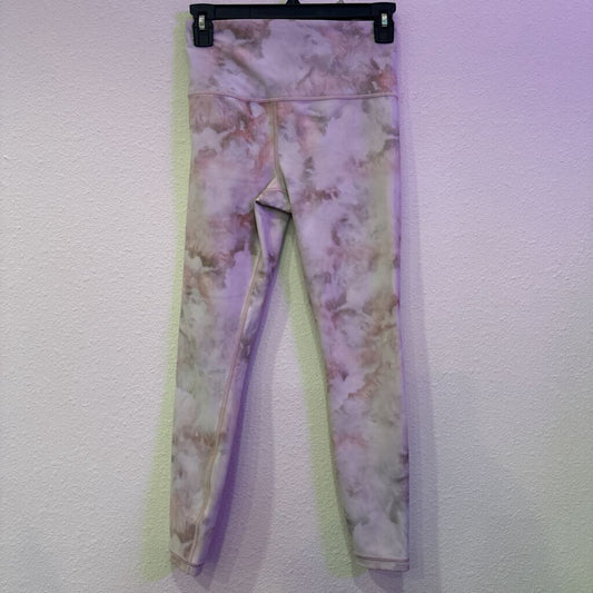 ATHLETA,TIE DYE LEGGING,GRAY,XS