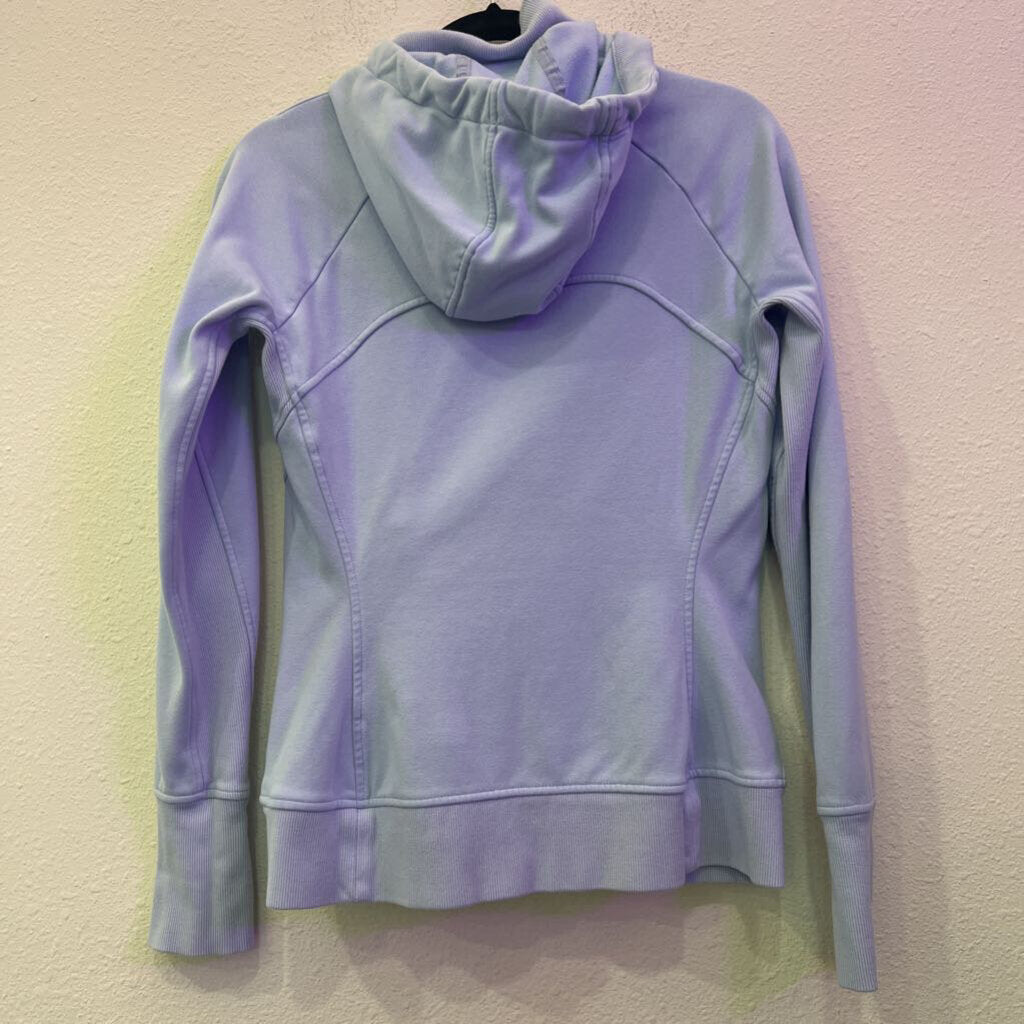 ATHLETA,ATHLETA FULL ZIP ,LIGHT BLUE ,M