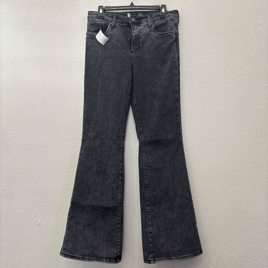 KUT,DENIM HIGHRISE FLARE,BLACK,8