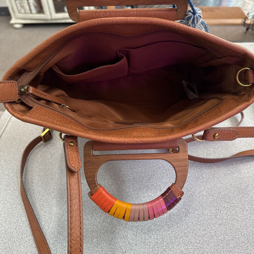 FOSSIL,STRIPE BACKPACK PURSE ,MULTI