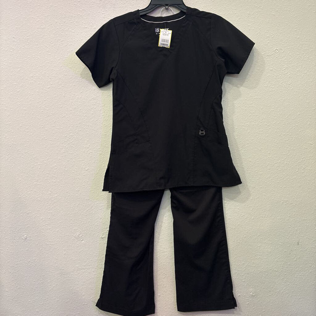 WINK W123,SCRUB SET ,BLACK,XS