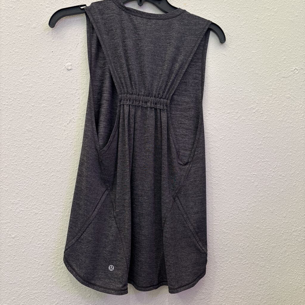 LULULEMON,ACTIVE TANK TOP ,GRY ,8