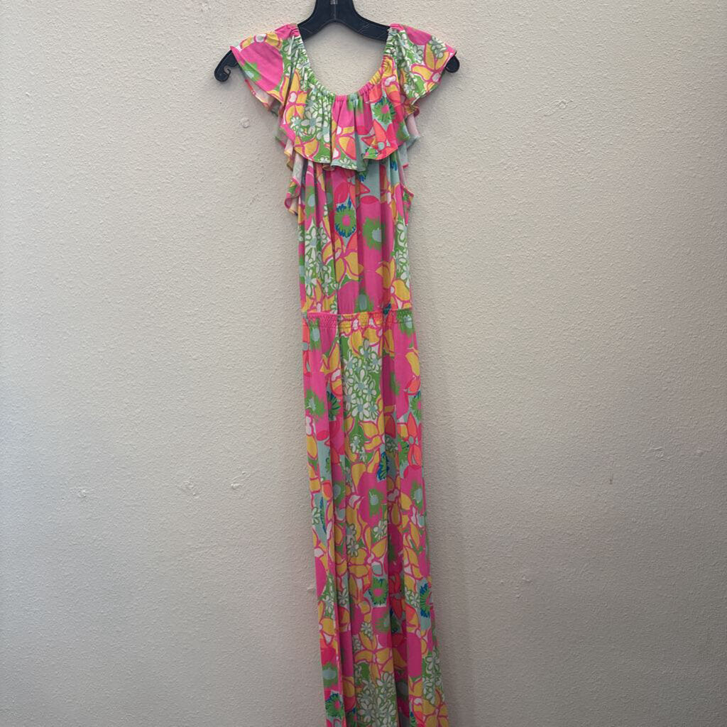 LILLY PULITZER,LONG MAXI DRESS ,MULTI,S