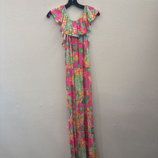 LILLY PULITZER,LONG MAXI DRESS ,MULTI,S