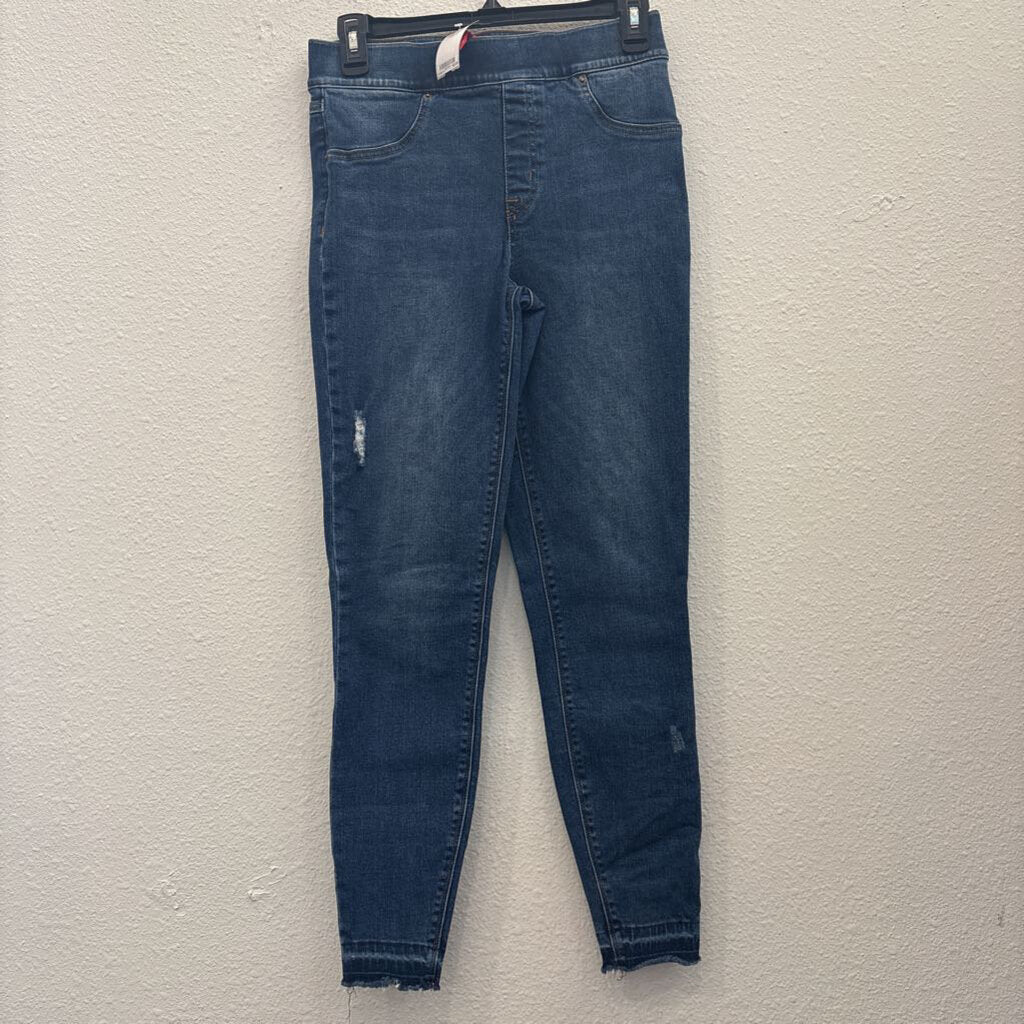 SPANX,DENIM SKINNY ,NVY,S