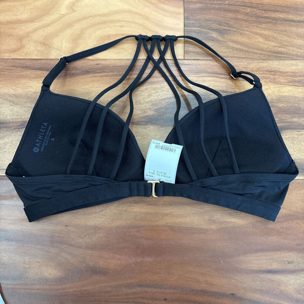 ATHLETA,ATHLETIC BRA,BLACK,S