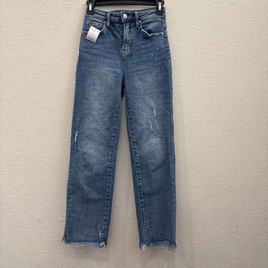 DENIM RAW HEM,BLUE,0