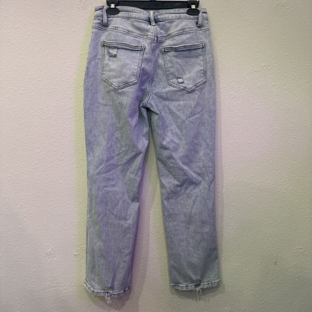 WILLOW&ROOT,DENIM ANKLE CROP ,LIGHT BLUE ,27