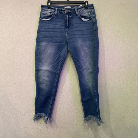 KANCAN,DENIM ANKLE SKINNY ,BLUE ,29