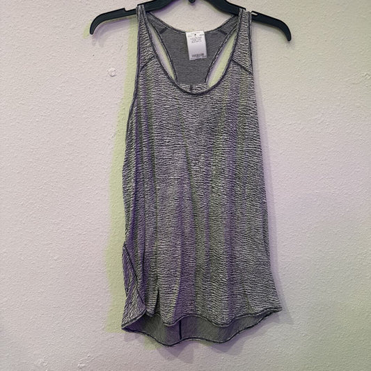 LULULEMON,LULU ACTIVE TANK TOP ,BLK/GRY,8
