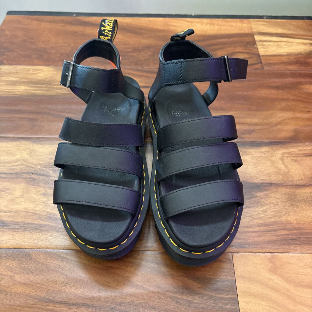 DOC MARTENS,SANDAL,BLACK,7