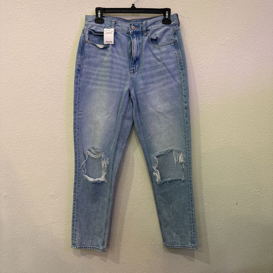 AMERICAN EAGLE,DENIM MOM STRAIGHT,BLUE,6
