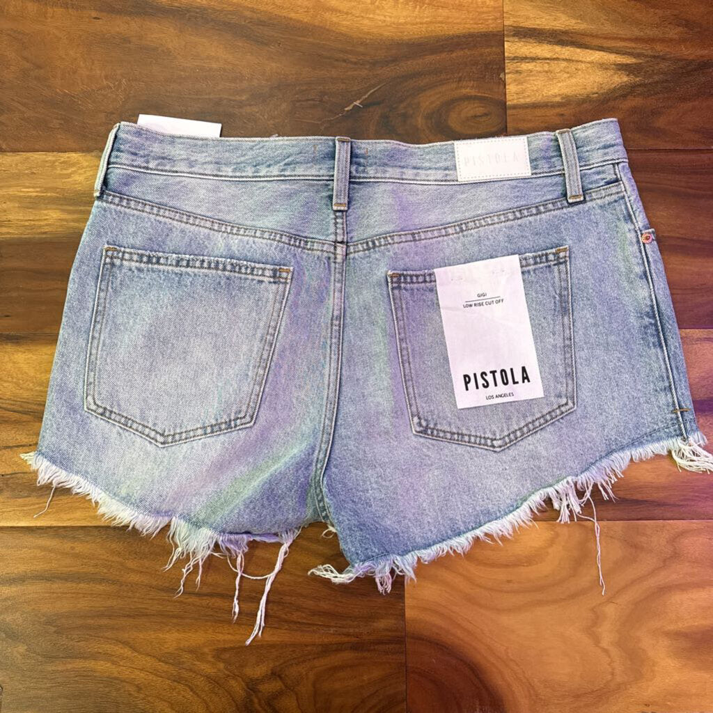 PISTOLA,DENIM SHORTS ,BLUE ,31