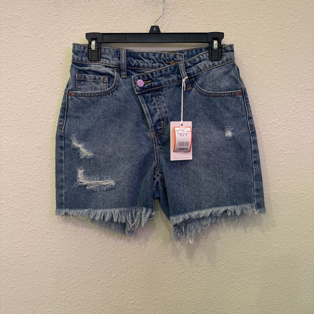 CELLO,DENIM SHORTS ,BLUE ,26