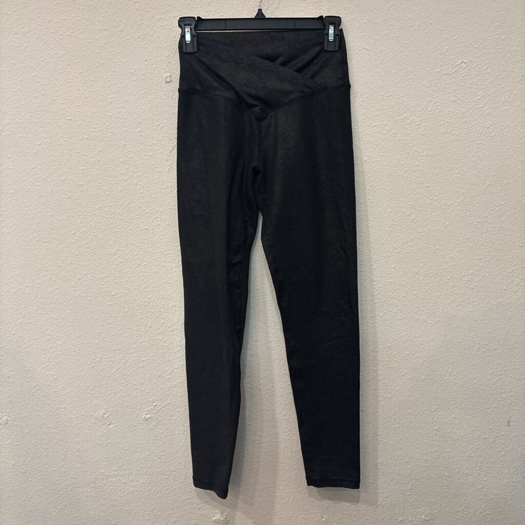 ATHLETIC LEGGINGS ,BLACK ,S