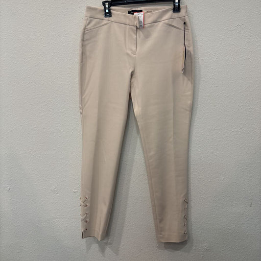 IVANKA TRUMP,SLACK PANTS,TAN, 6