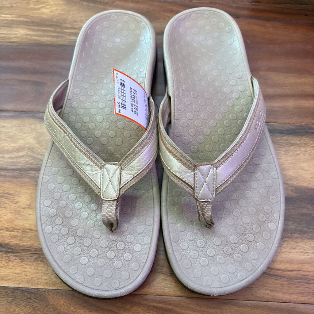 VIONIC,SUMMER SANDALS,GOLD,10