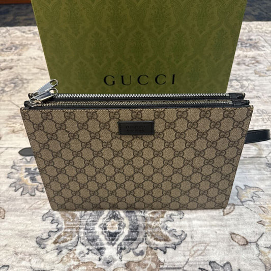 GUCCI,AUTHENTIC GG MESSENGER HANDBAG,MONO