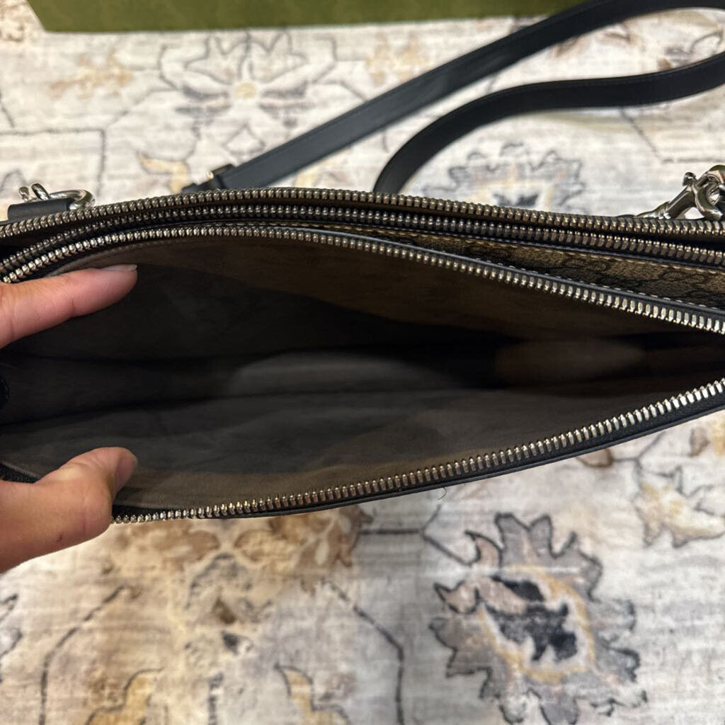 GUCCI,AUTHENTIC GG MESSENGER HANDBAG,MONO