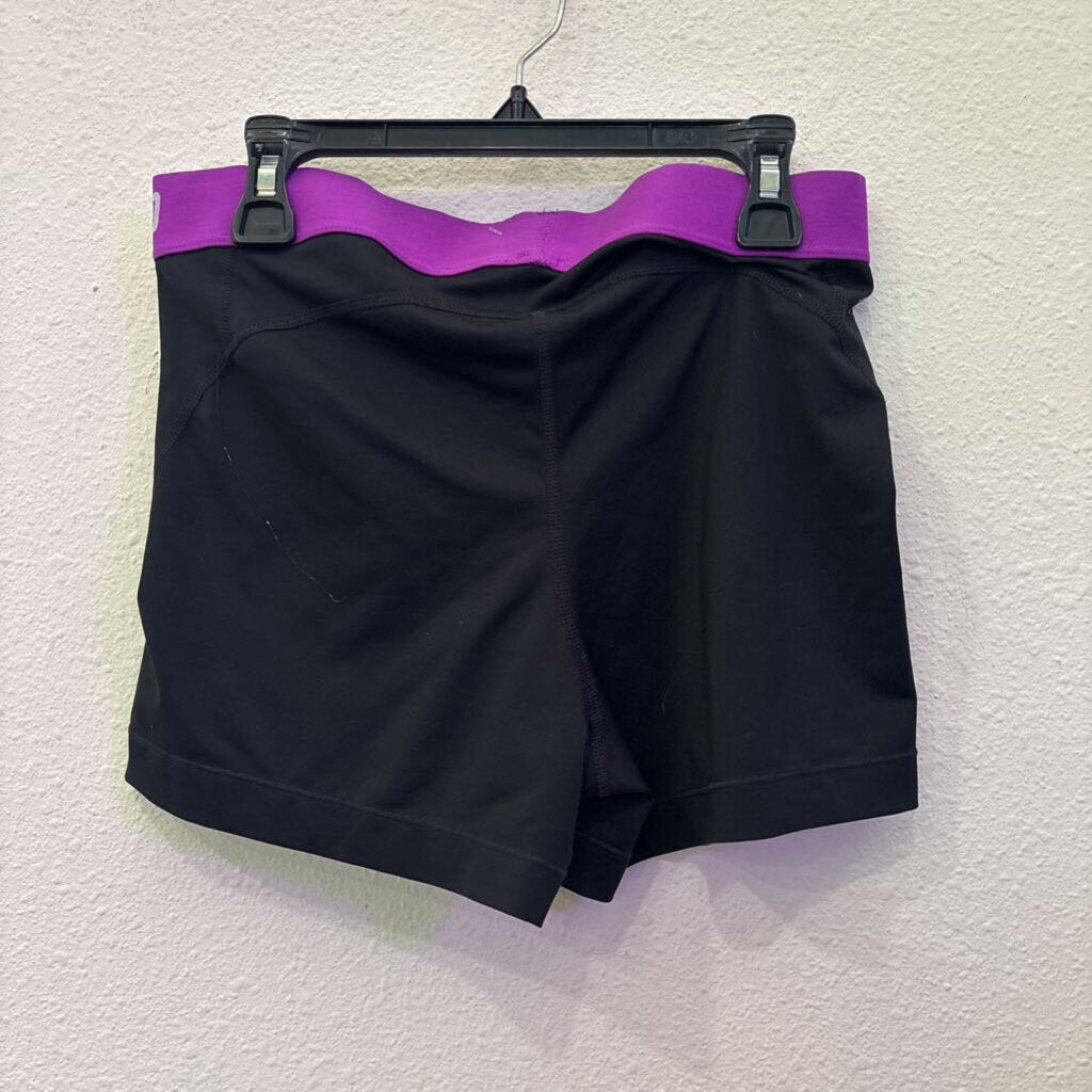 NIKE,ACTIVE BIKE SHORTS ,BLK PUR,L