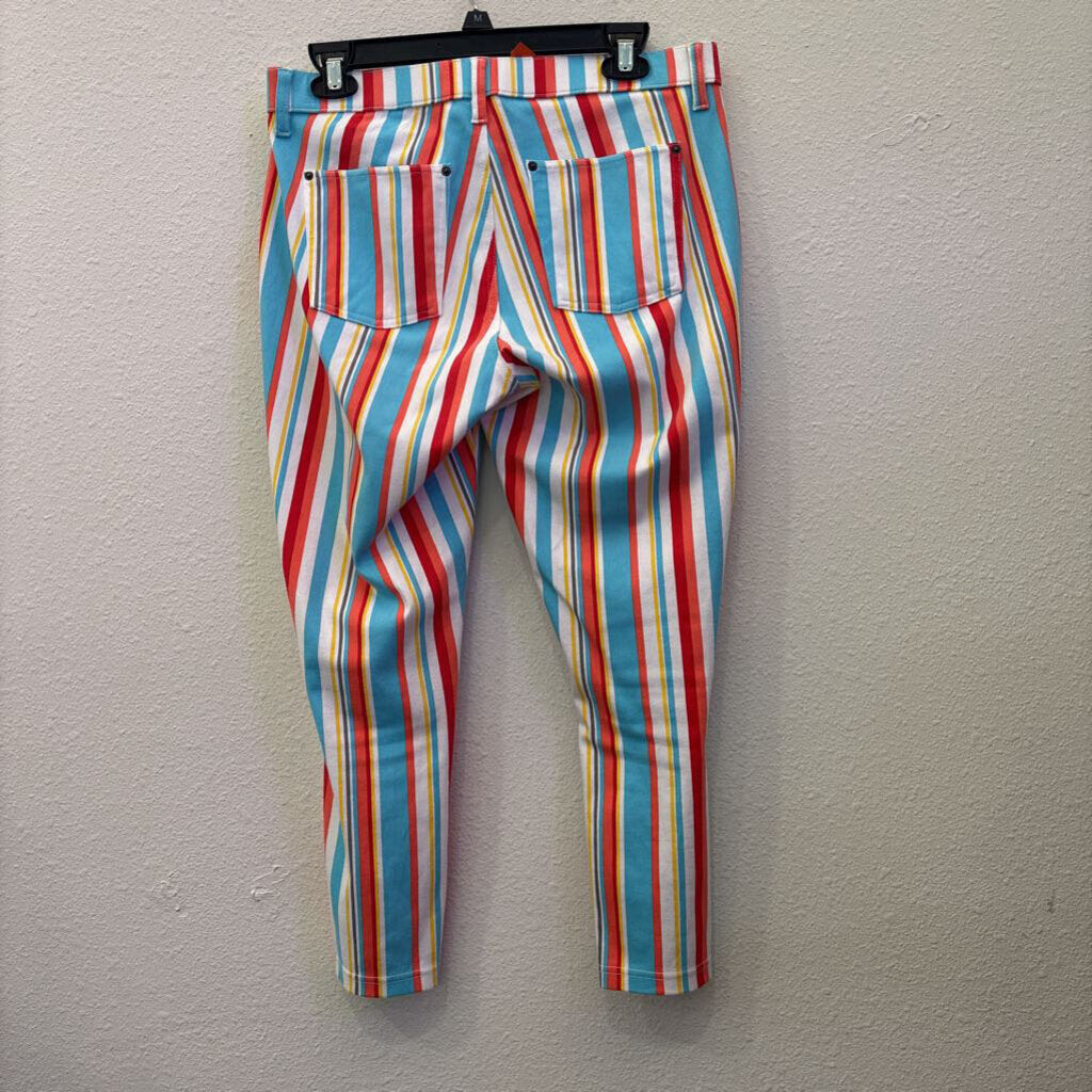 STRIPE ANKLE PANT