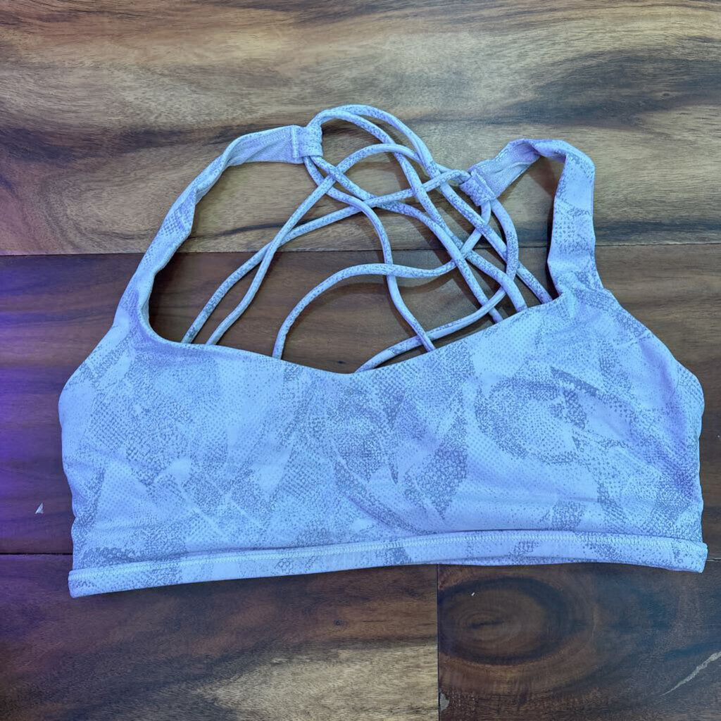 LULULEMON,LULU SPORTS BRA,GRY ,6