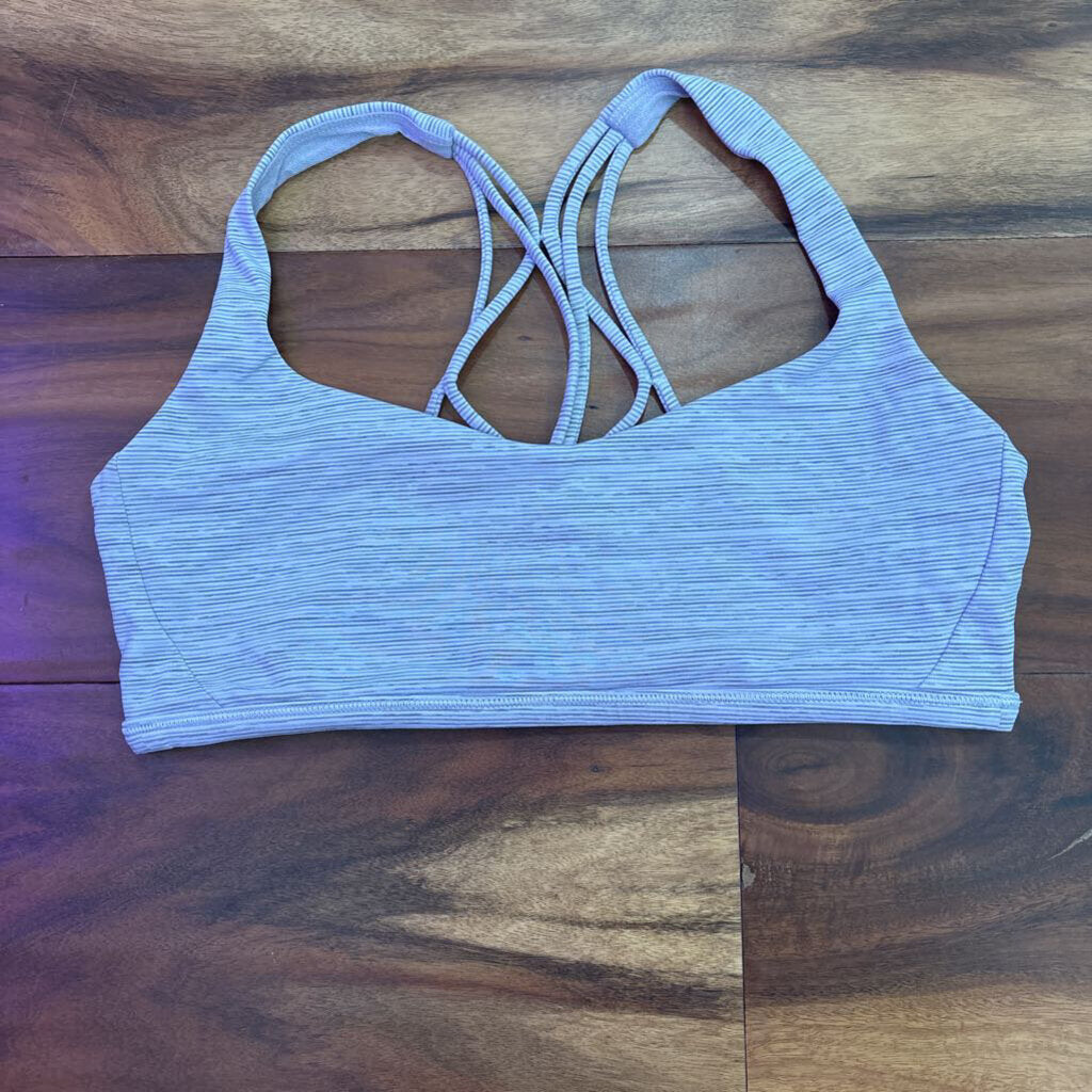 LULULEMON,LULU SPORTS BRA,GRY ,6
