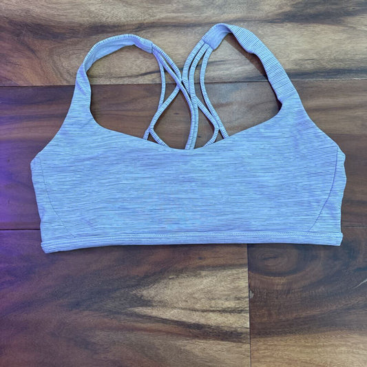 LULULEMON,LULU SPORTS BRA,GRY ,6
