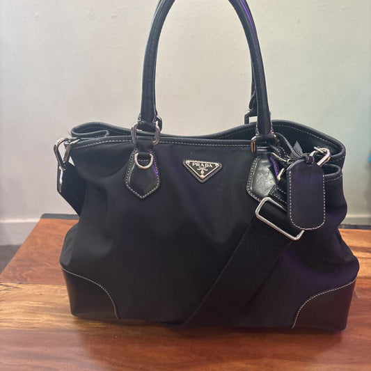 PRADA,AUTHENTIC NYLON PRADA ,BLK