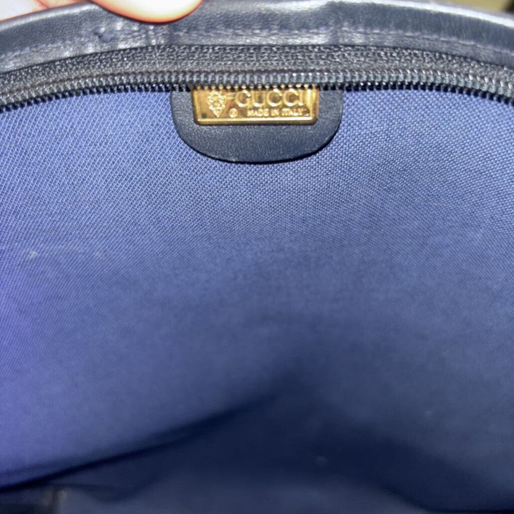 GUCCI,AUTHENTIC GUCCI TOTE ,GREY/NVY/RED