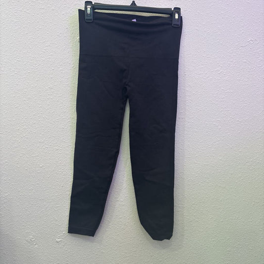 SPANX,LEGGINGS,BLACK,LARGE