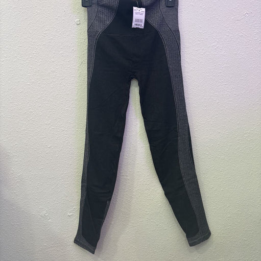 SPANX,LEGGINGS ,BLK GRAY,LARGE