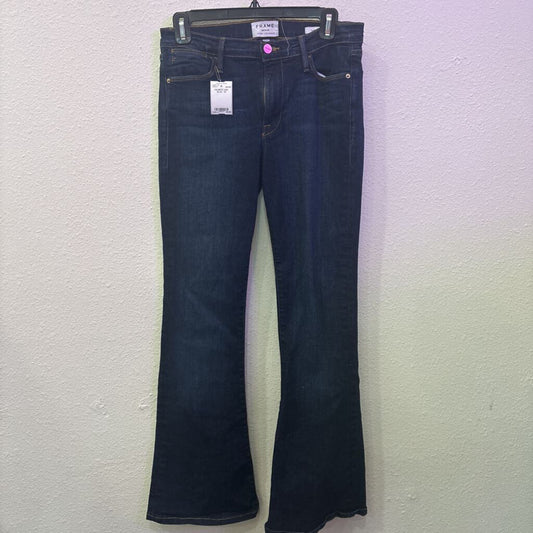 FRAME,DENIM FLARE ,BLUE ,28