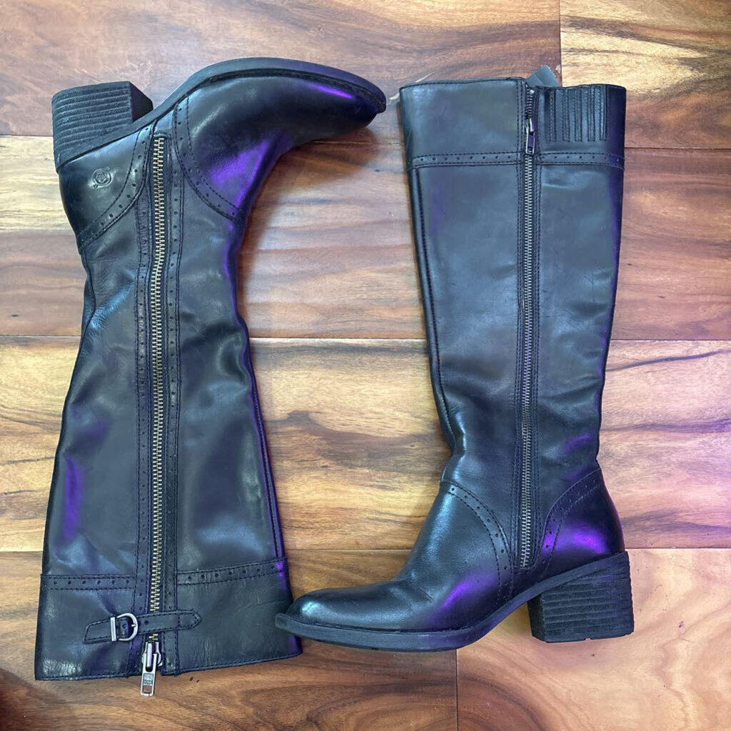 BORN,KNEE HIGH ,BLK,7