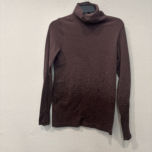 ATHLETA,ACTIVE LONGSLV T NECK,MAUVE,M