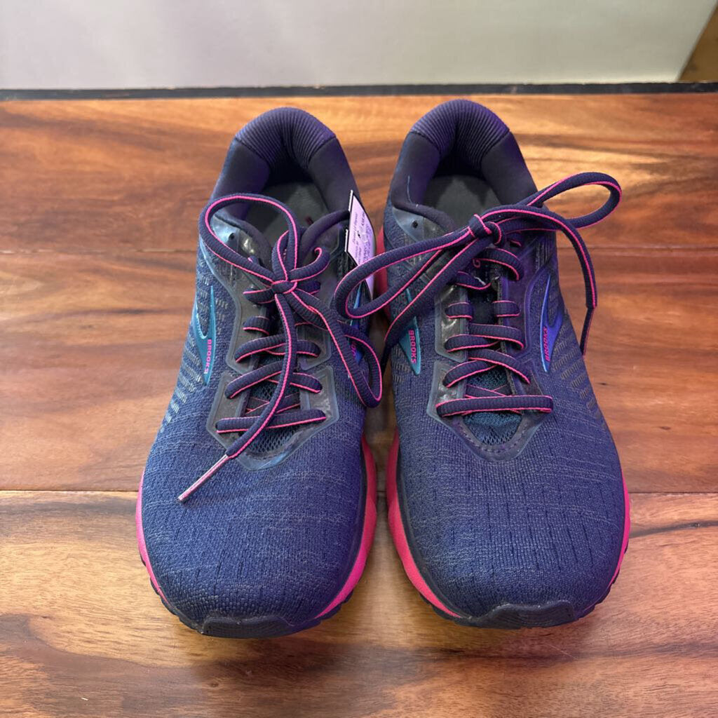 BROOKS,TENNIS SHOES,PURP BLUE ,7.5