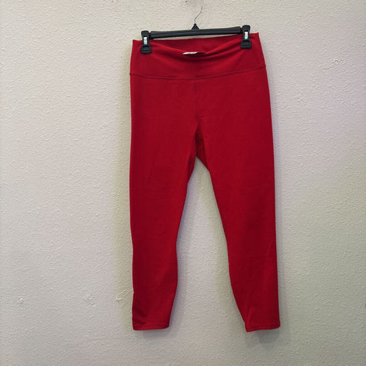 FABLETICS,ACTIVE LEGGINGS,RED,L