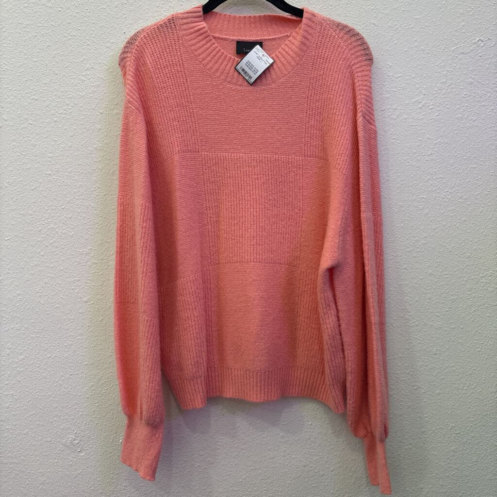 LUMIERE,KNIT SWEATER ,PINK,L